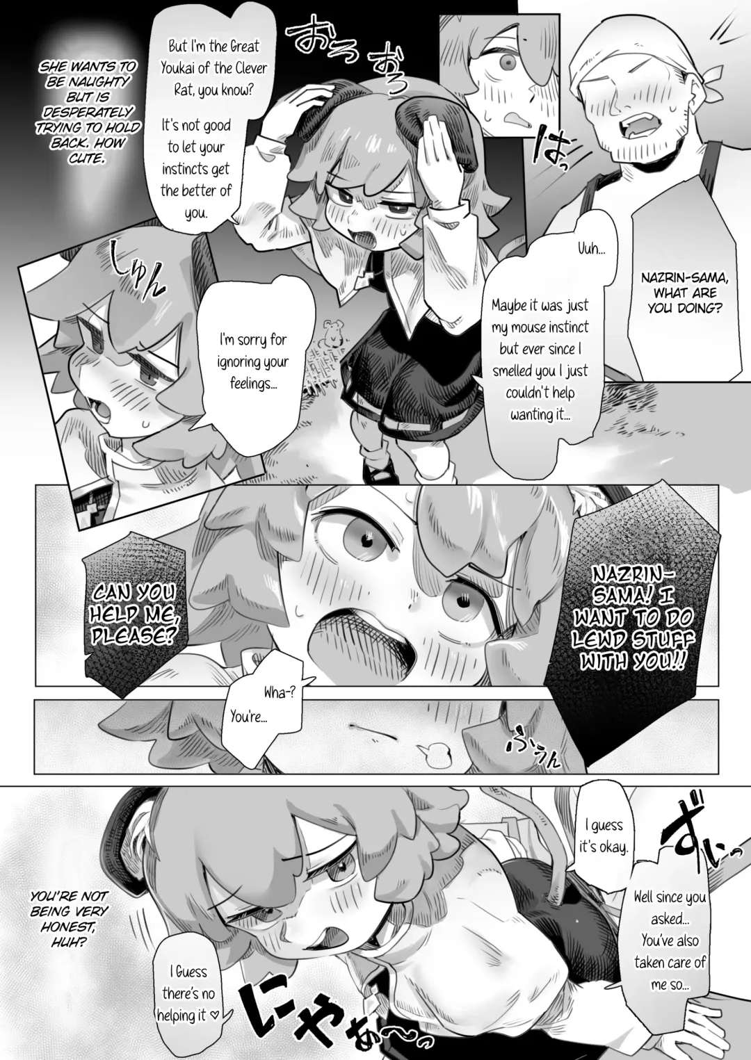[Hakonnbu] Chinpo Hakken!? Nazrin | Found The Treasure!? Nazrin! Fhentai - Page 10