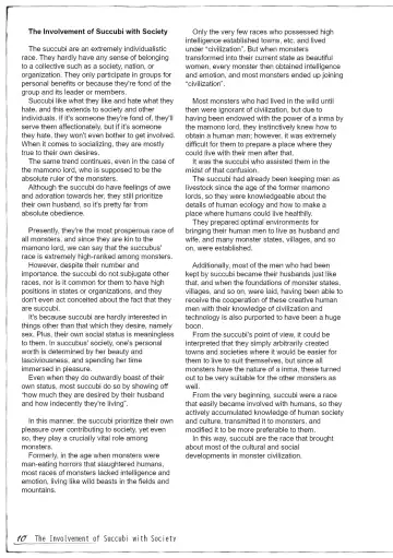 [Kenkou Cross] Monster Girl Encyclopedia: Research Records - Succubus Notebook Fhentai - Page 11