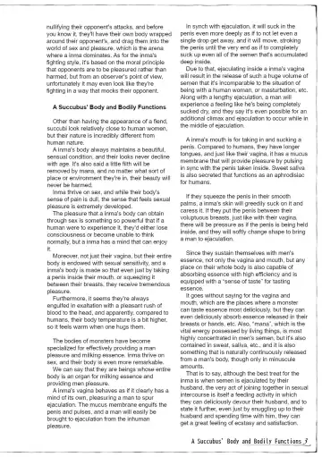 [Kenkou Cross] Monster Girl Encyclopedia: Research Records - Succubus Notebook Fhentai - Page 4