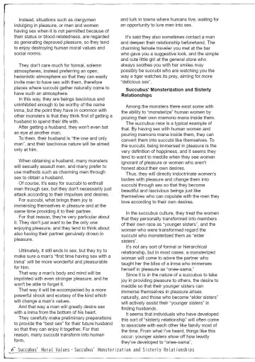 [Kenkou Cross] Monster Girl Encyclopedia: Research Records - Succubus Notebook Fhentai - Page 7