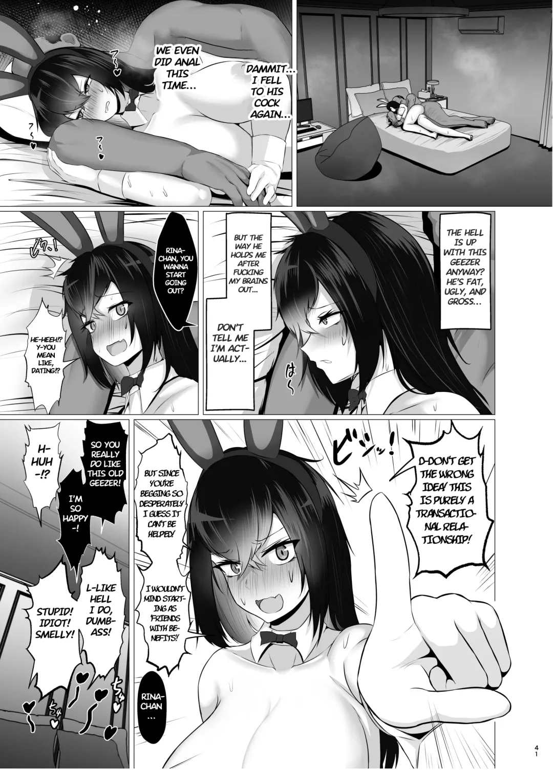 [Jakky] Kankaku Shadan x Papakatsu: Ha? Watashi ga Kanjiteru Wakenai Daro Baka ga | Sensory Deprivation X Sugar Daddy: Ha? As If I'd Feel Good, Dumbass! Fhentai - Page 41