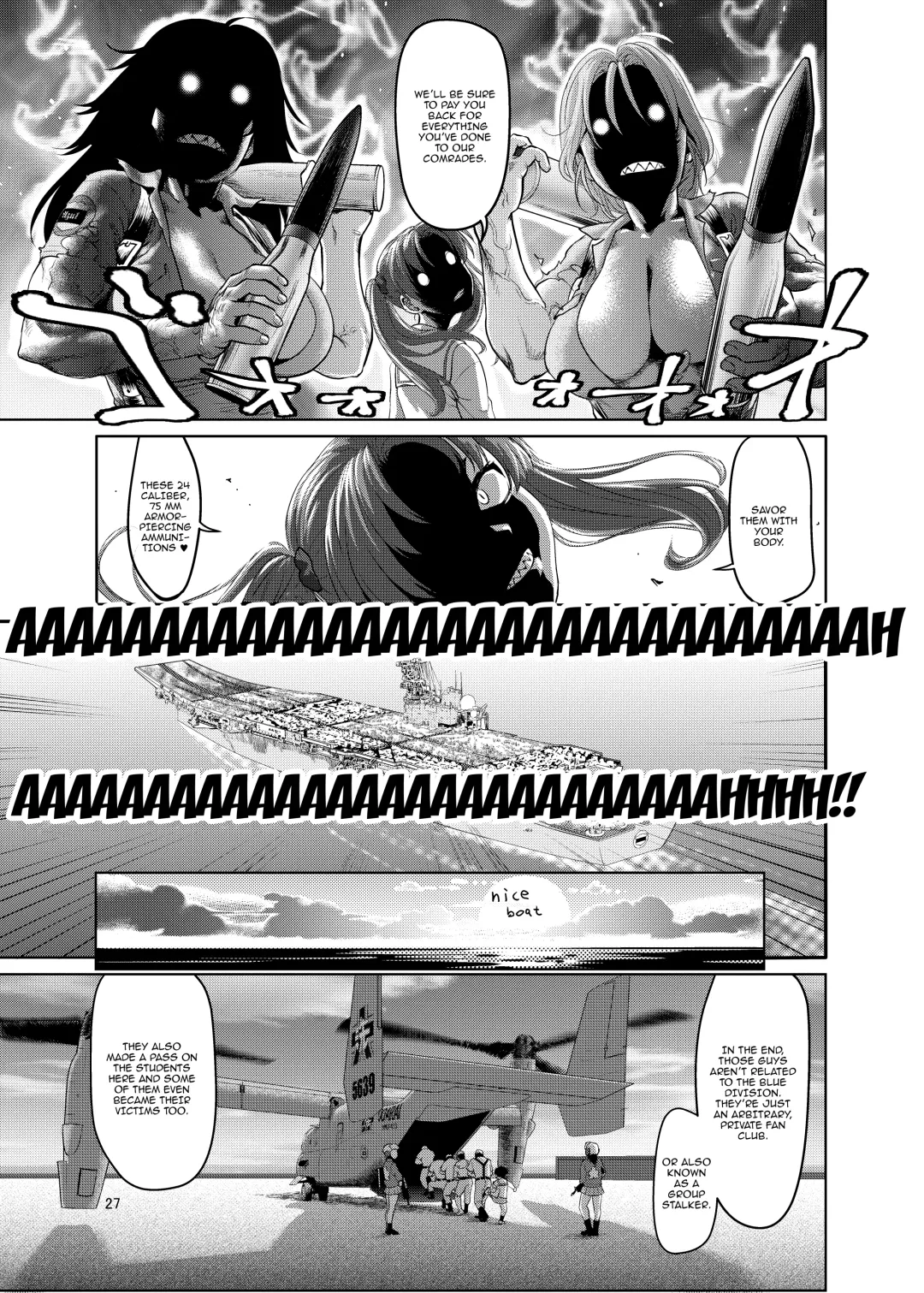 [Saida Kazuaki] Kawashima Momo to Koyama Yuzu no Sennyuu! Seishidan-kou Daisakusen | Kawashima Momo's and Koyama Yuzu's Great Blue Division High School Infiltration Plan! Fhentai - Page 26