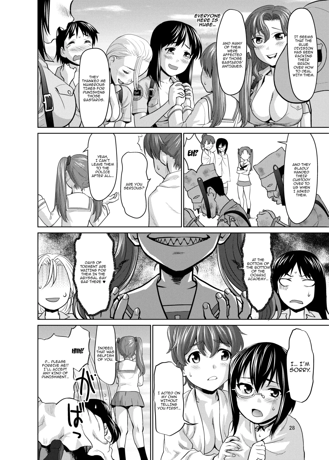 [Saida Kazuaki] Kawashima Momo to Koyama Yuzu no Sennyuu! Seishidan-kou Daisakusen | Kawashima Momo's and Koyama Yuzu's Great Blue Division High School Infiltration Plan! Fhentai - Page 27