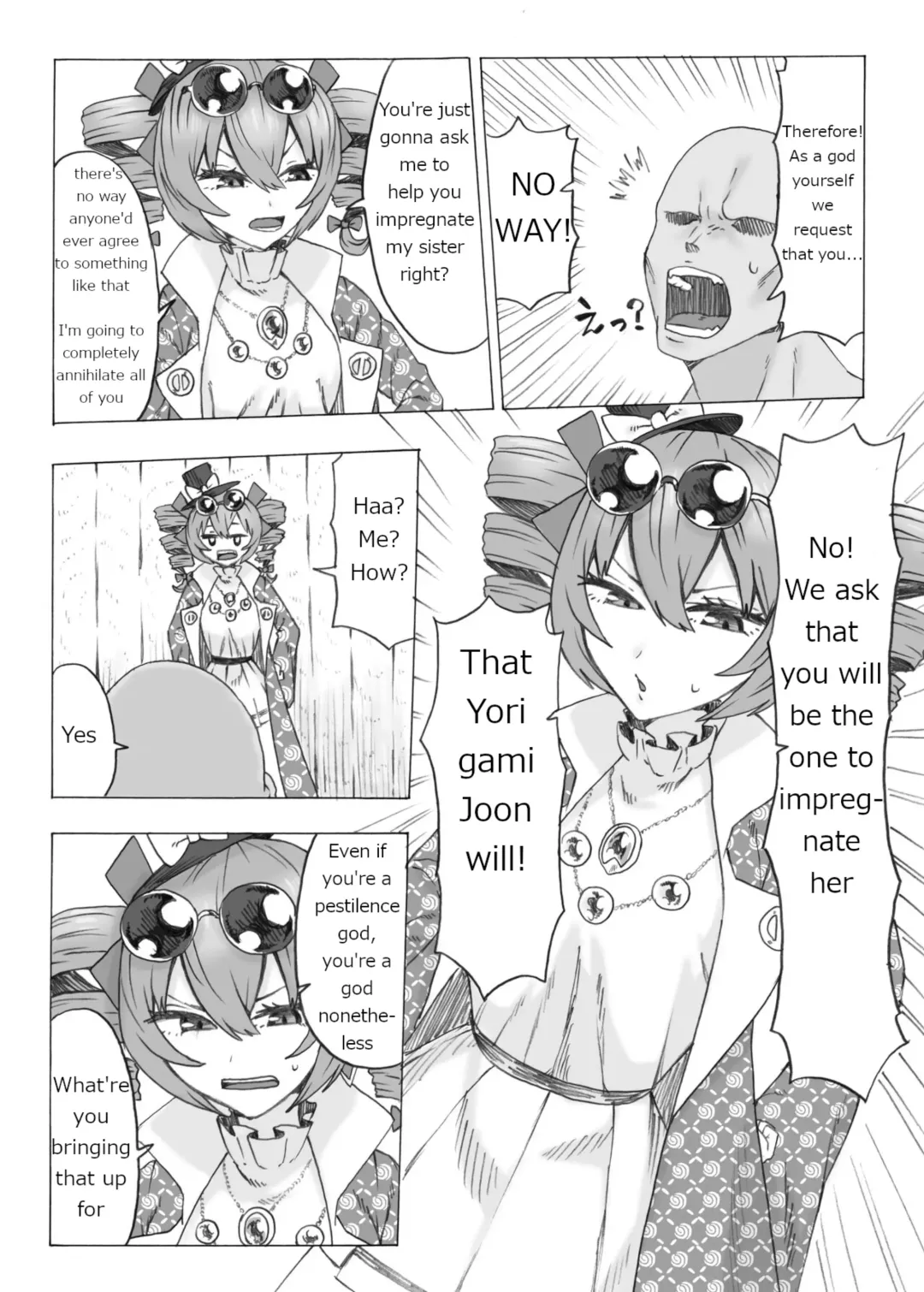 [Kee-san] Zettai ni Ninshin saseru Joon VS Zettai ni Ninshin shinai Shion | Absolutely will get you pregnant Joon VS. Absolutely will not get pregnant Shion Fhentai - Page 5