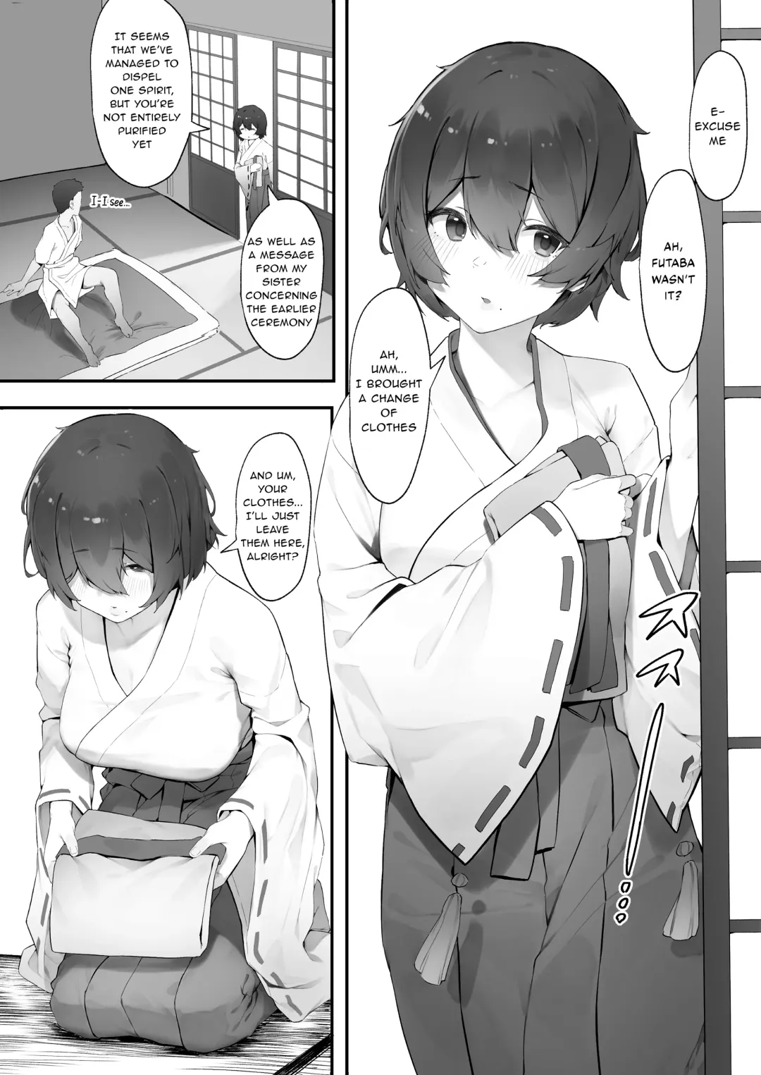 [Nigiri Usagi] Shinrei Spot ni Ittara Yabbai no ga Tsuita node Nekosogi Suidashite Morau Fhentai - Page 10