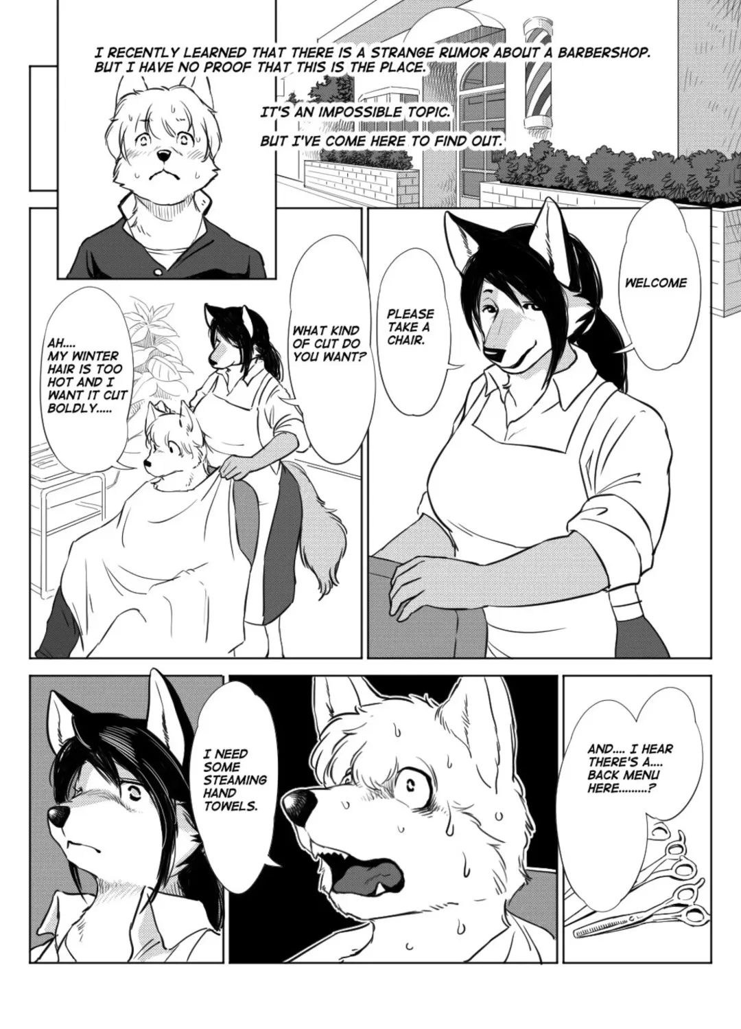 [Aoino Broome] Barbershop MasterSecret Keyword 1-2 Fhentai - Page 2