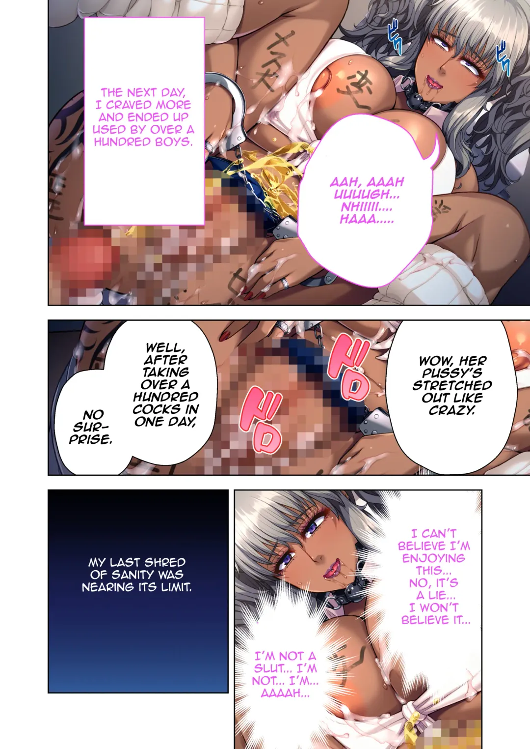 [Inoue Nanaki] InCha Yuutousei no Bitch-ka Keikaku ~Watashi ga Kuro Gal ni Ochita Wake~ Mosaic Comic Soushuuhen | The Plan to Turn a Shy Honor Student into a Bitch ～The Reason I Became a Black Gyaru～  Mosaic Comics Compilation Fhentai - Page 28