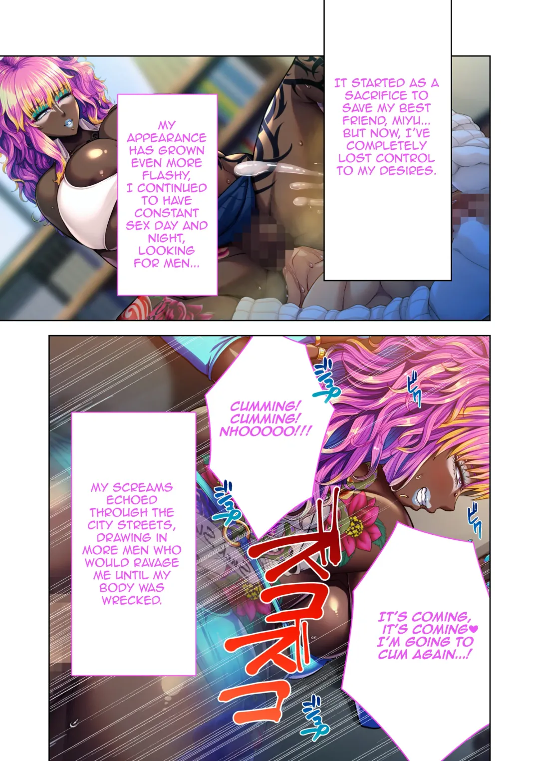 [Inoue Nanaki] InCha Yuutousei no Bitch-ka Keikaku ~Watashi ga Kuro Gal ni Ochita Wake~ Mosaic Comic Soushuuhen | The Plan to Turn a Shy Honor Student into a Bitch ～The Reason I Became a Black Gyaru～  Mosaic Comics Compilation Fhentai - Page 35