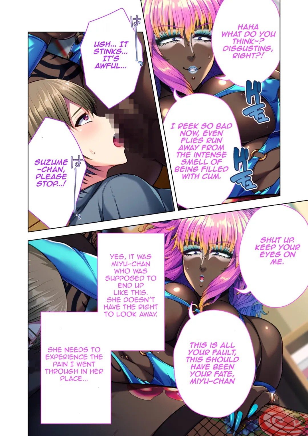 [Inoue Nanaki] InCha Yuutousei no Bitch-ka Keikaku ~Watashi ga Kuro Gal ni Ochita Wake~ Mosaic Comic Soushuuhen | The Plan to Turn a Shy Honor Student into a Bitch ～The Reason I Became a Black Gyaru～  Mosaic Comics Compilation Fhentai - Page 38