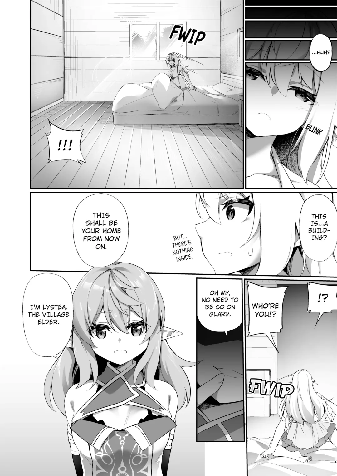 [Kanmuri] ♂ Boukensha-san ga ♀ Elf ni Sarete Shinyuu(Nakama) to Musubareru Hanashi | The Bonding Tale of ♂Adventurer-turned-♀Elf and Her Comrade (uncensored) Fhentai - Page 13