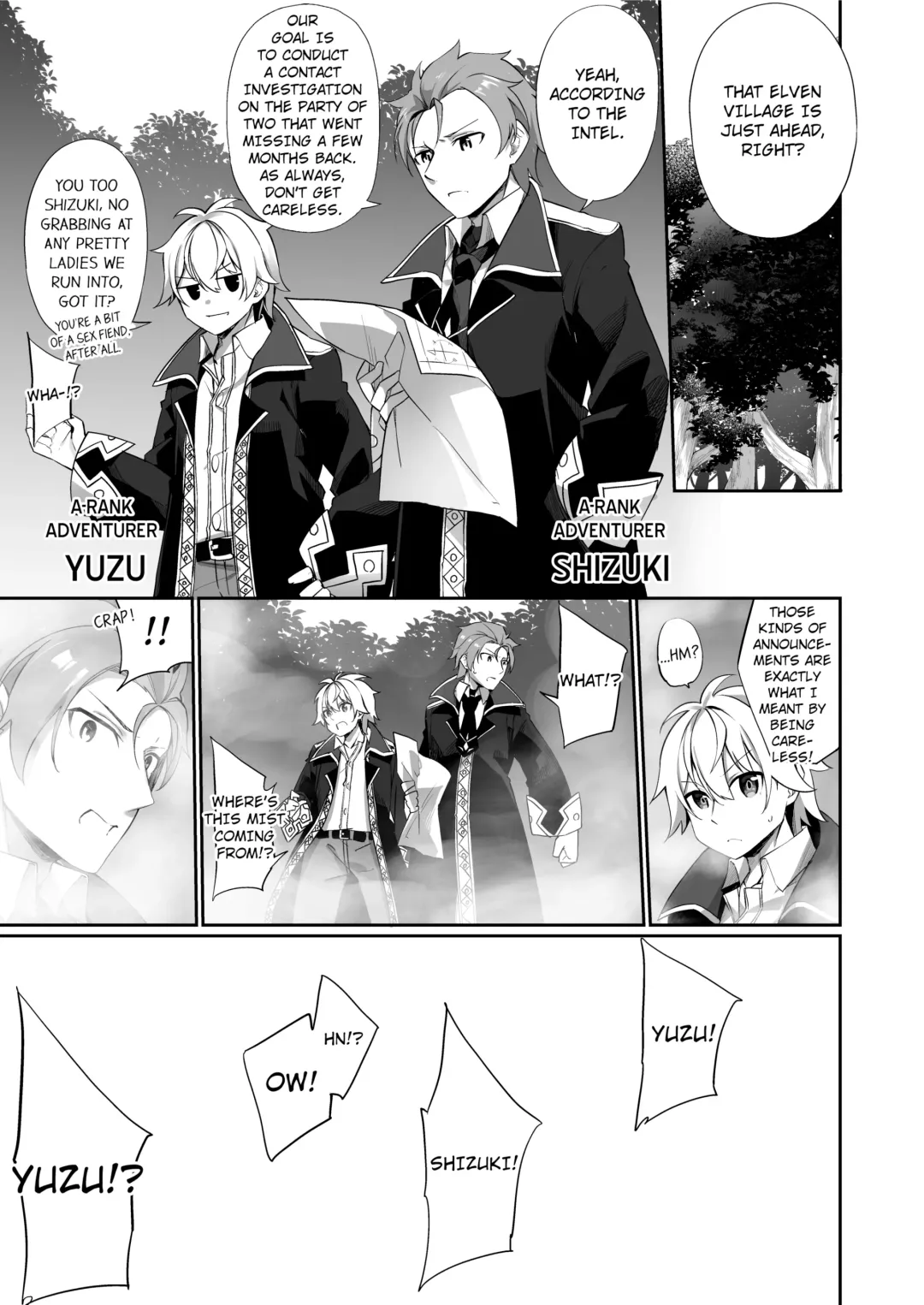 [Kanmuri] ♂ Boukensha-san ga ♀ Elf ni Sarete Shinyuu(Nakama) to Musubareru Hanashi | The Bonding Tale of ♂Adventurer-turned-♀Elf and Her Comrade (uncensored) Fhentai - Page 2