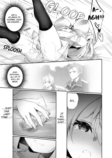 [Kanmuri] ♂ Boukensha-san ga ♀ Elf ni Sarete Shinyuu(Nakama) to Musubareru Hanashi | The Bonding Tale of ♂Adventurer-turned-♀Elf and Her Comrade (uncensored) Fhentai - Page 24