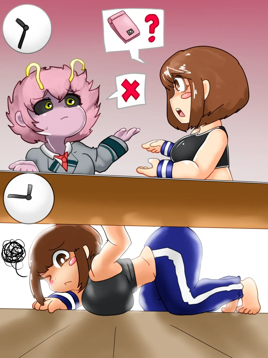 [Hughoftheskies] Ochako swallows Bakugo Fhentai - Page 6