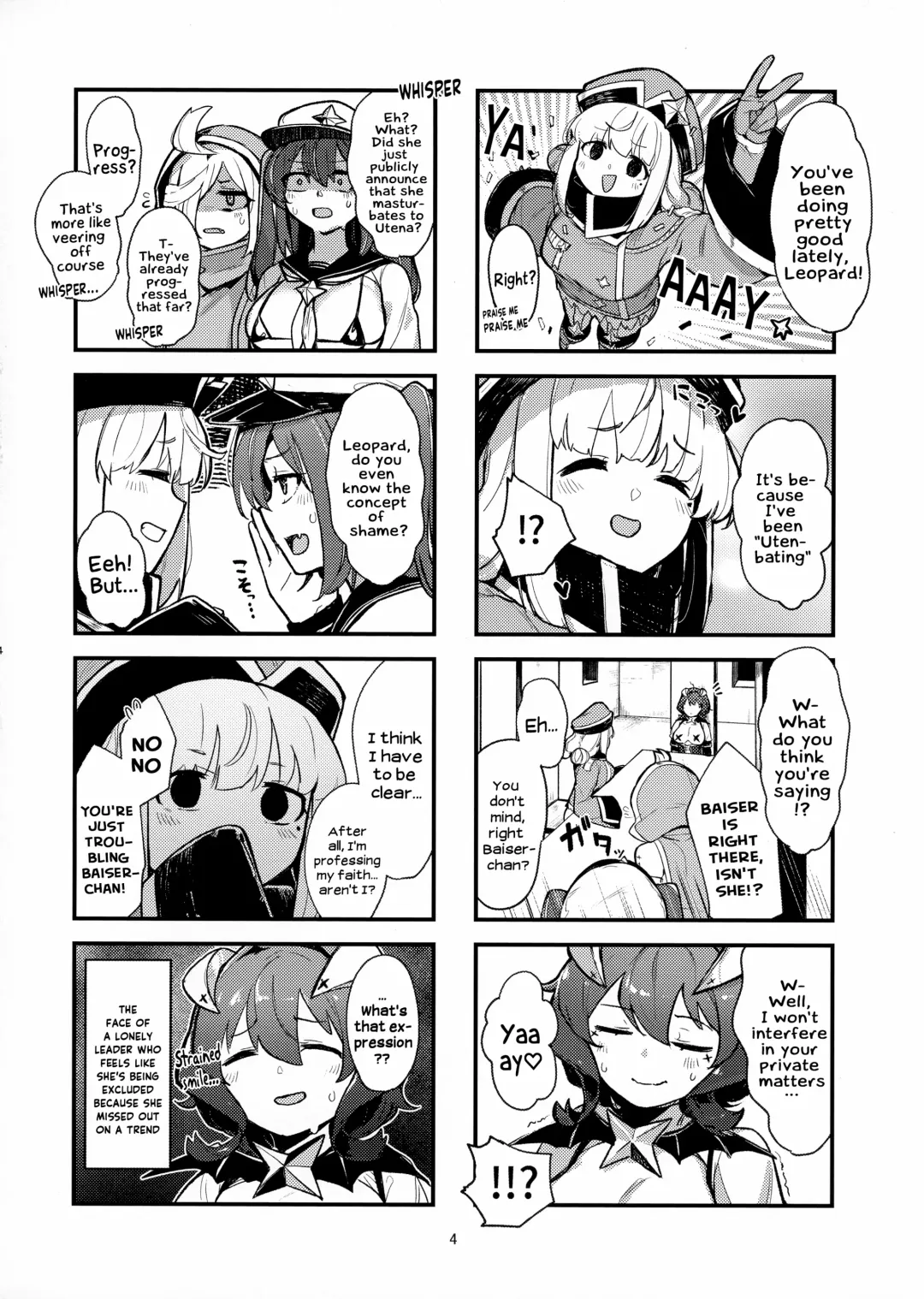 [Aimitsu] Takaraka ni Ute ni ~ | Loudly Utenbating Fhentai - Page 4