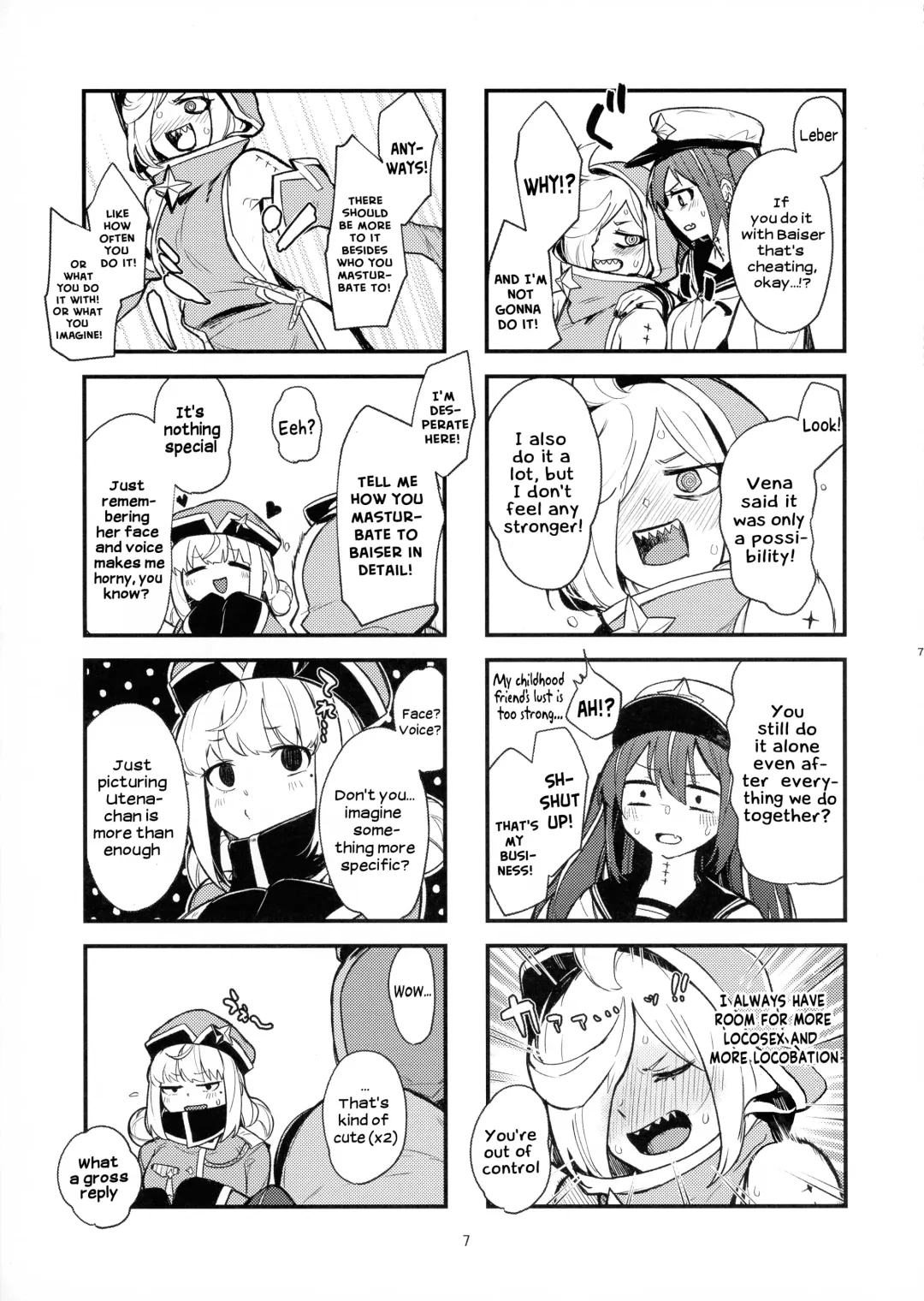 [Aimitsu] Takaraka ni Ute ni ~ | Loudly Utenbating Fhentai - Page 7