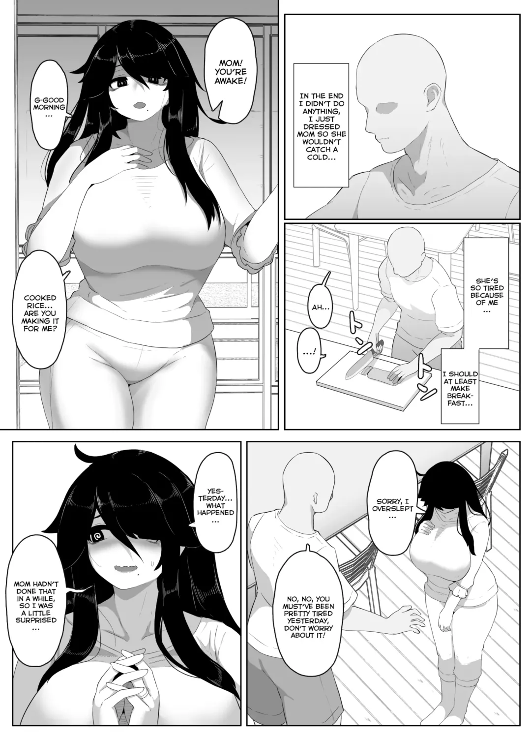 [Moya] Oyasumi, Okaa-san I | Good Night, Mom I Fhentai - Page 116