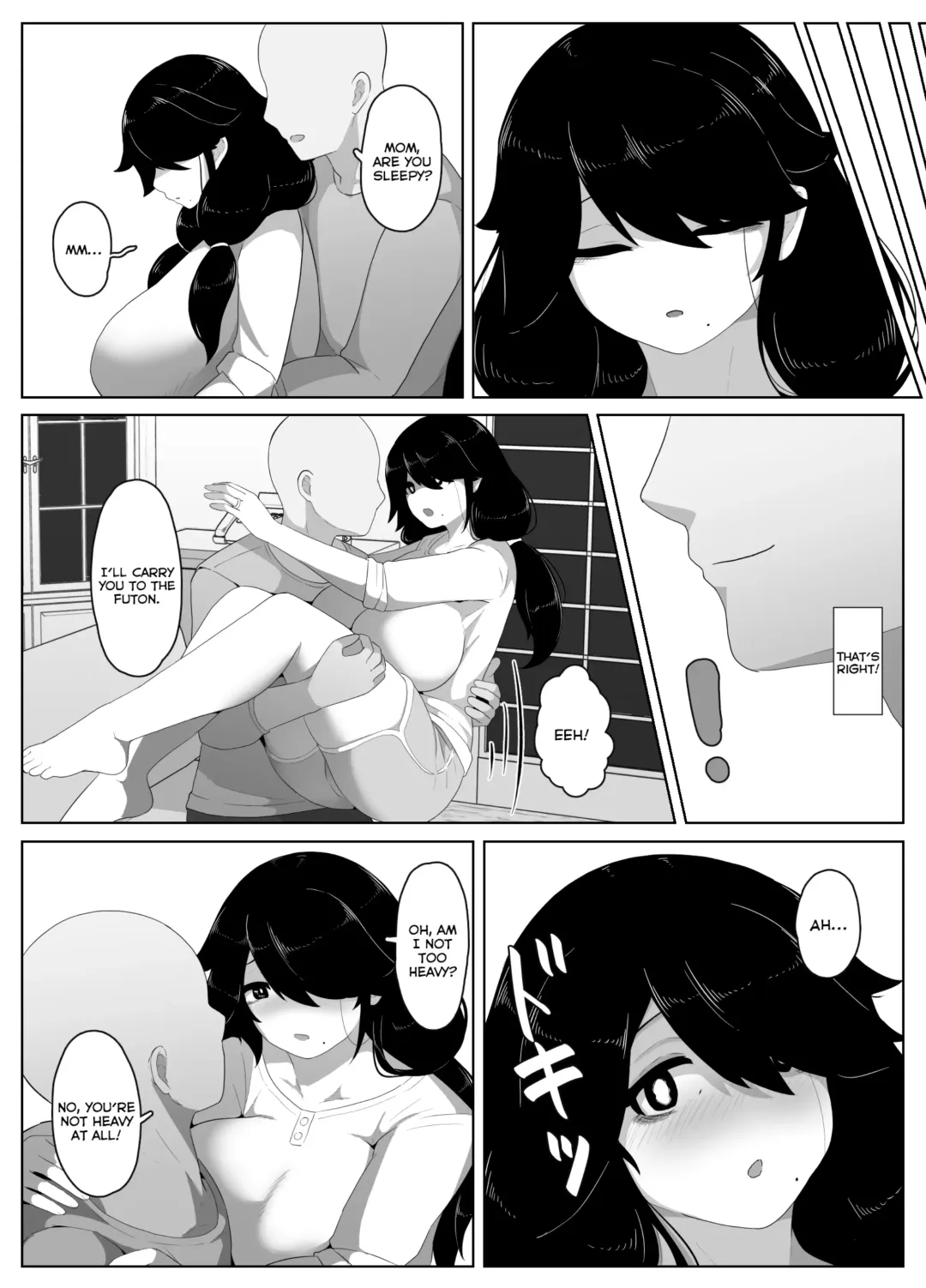 [Moya] Oyasumi, Okaa-san I | Good Night, Mom I Fhentai - Page 132