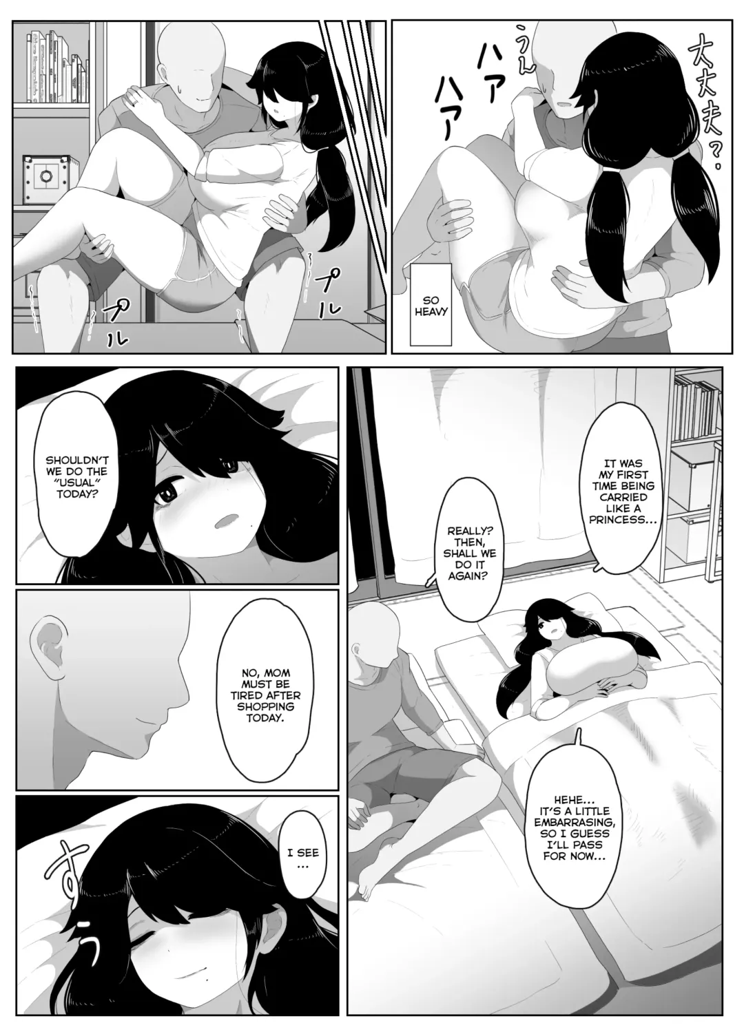 [Moya] Oyasumi, Okaa-san I | Good Night, Mom I Fhentai - Page 133