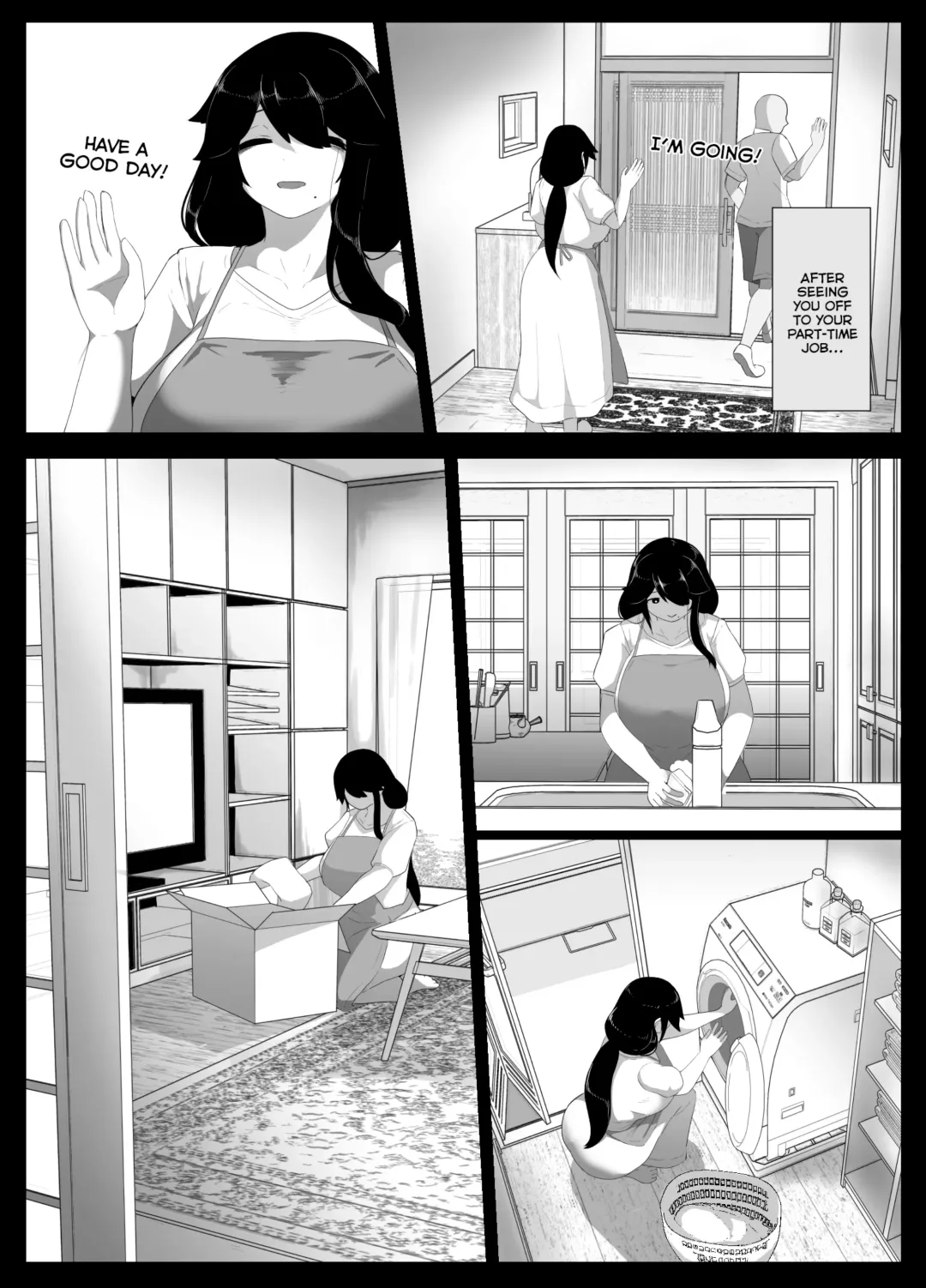 [Moya] Oyasumi, Okaa-san I | Good Night, Mom I Fhentai - Page 145