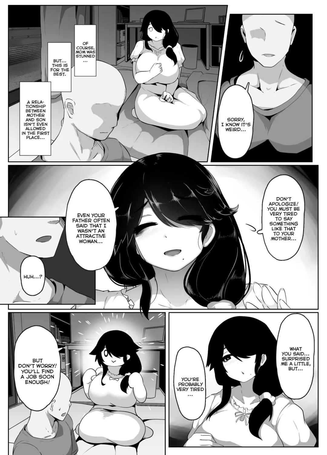 [Moya] Oyasumi, Okaa-san I | Good Night, Mom I Fhentai - Page 66