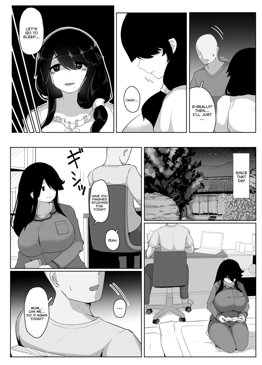 [Moya] Oyasumi, Okaa-san I | Good Night, Mom I Fhentai - Page 80