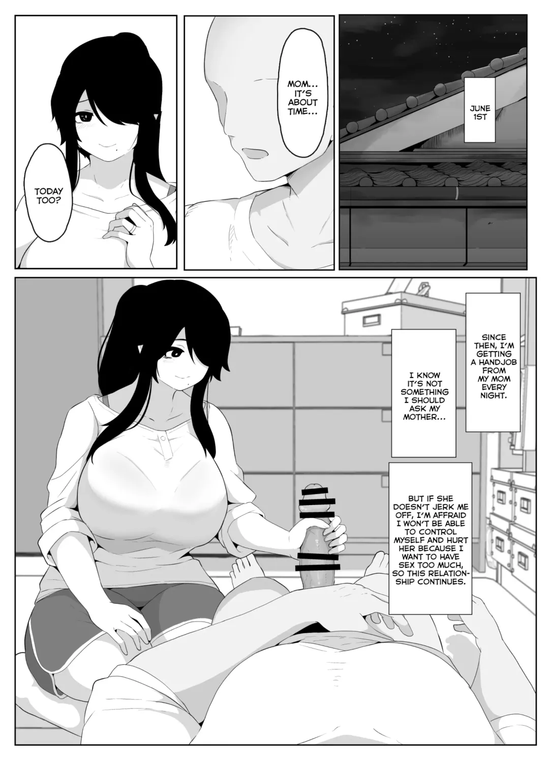 [Moya] Oyasumi, Okaa-san I | Good Night, Mom I Fhentai - Page 83