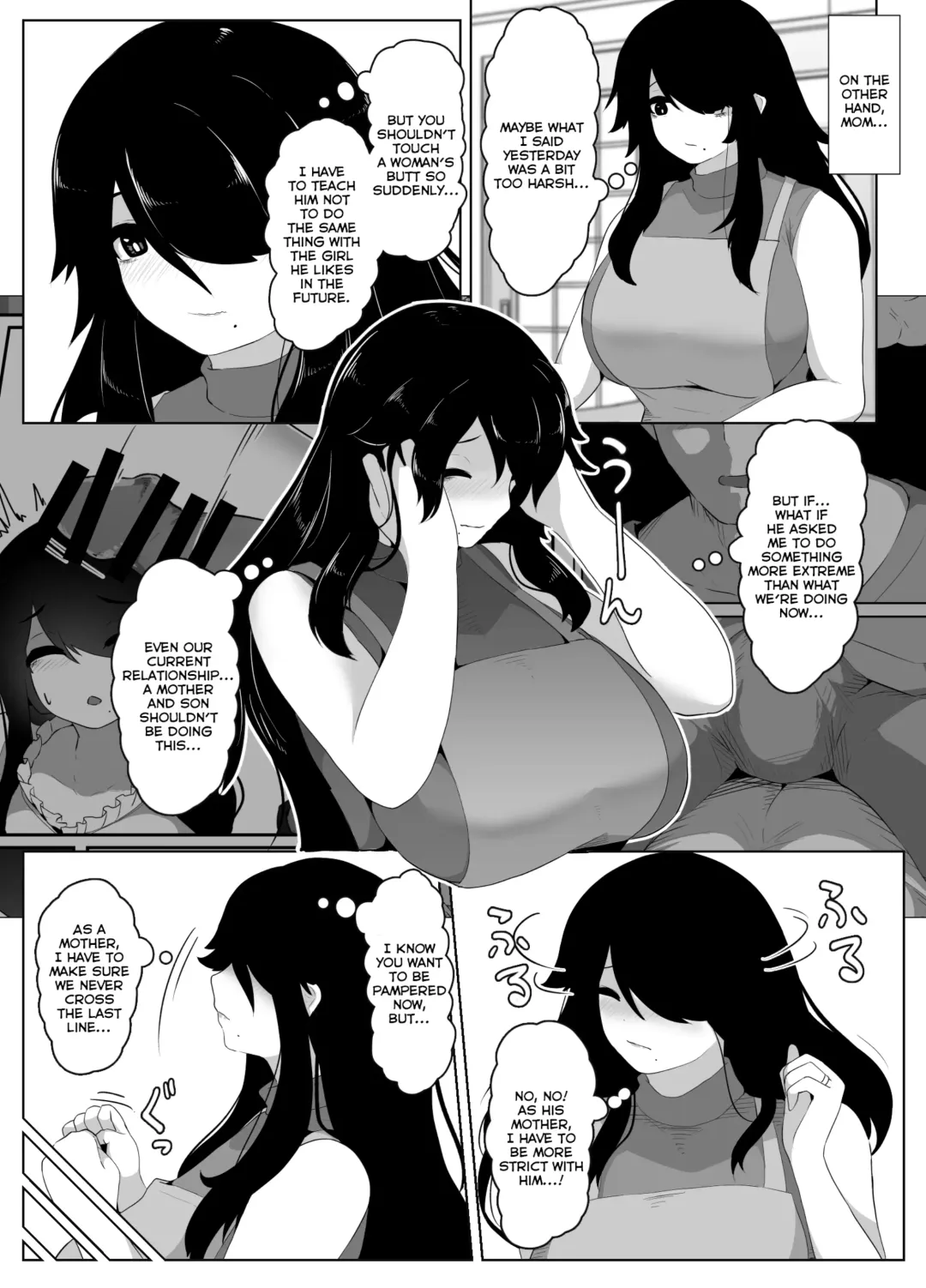 [Moya] Oyasumi, Okaa-san I | Good Night, Mom I Fhentai - Page 89