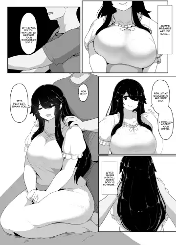 [Moya] Oyasumi, Okaa-san I | Good Night, Mom I Fhentai - Page 55