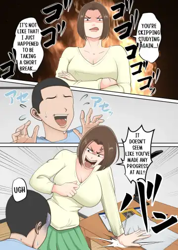 Oni no Kyouiku Mama ga Musuko to Amaama SEX made Fhentai - Page 3