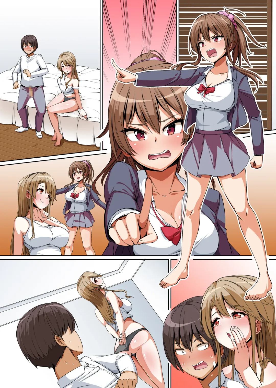 [Hanekumo] Gishimaidon de Datsu Doutei! Chichioya ga Saikon Shitara Ijimekko ga Gimai ni Natta ~Anta wa Atashi no Nanda kara, Sassato Kimochi yoku Sasenasai yo ne!~ | Losing My Virginity in a Big Sister-Little Sister Combo! My Bully Became My Stepsister After Dad Remarried ~ "You're mine, so hurry up and make me feel good, alright?!" Fhentai - Page 40