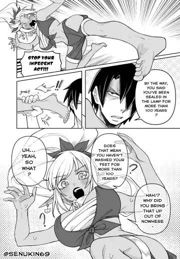 [Hornee Borgar] The Useless Genie and her intrusive-thoughts Master Fhentai - Page 8