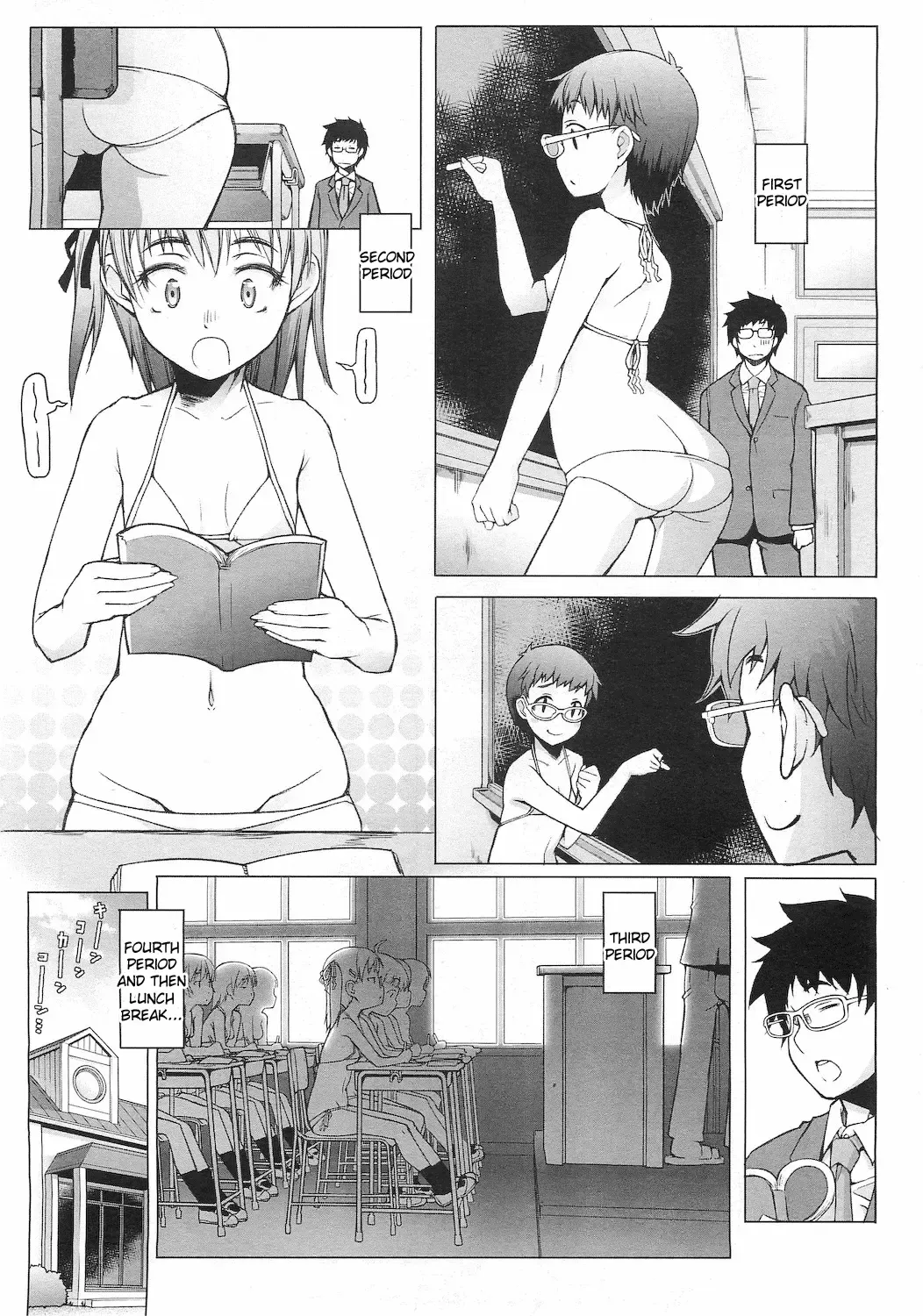 [Asaki Takayuki] Shiritsu Lowleg Shougakkou Ch. 1 | Private School Low-legged panties Elementary School Ch. 1 Fhentai - Page 3