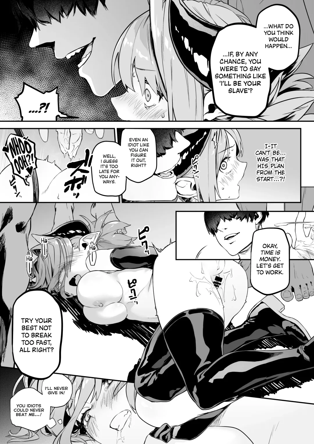 [Jimador - Usuba Kagerou] Miryou Keikaku -Loli Succubus wa Chinpo nanka ni Makemasen!(?)- | Charming plan! - the succubus brat won't lose to a dick!(?)- Fhentai - Page 8