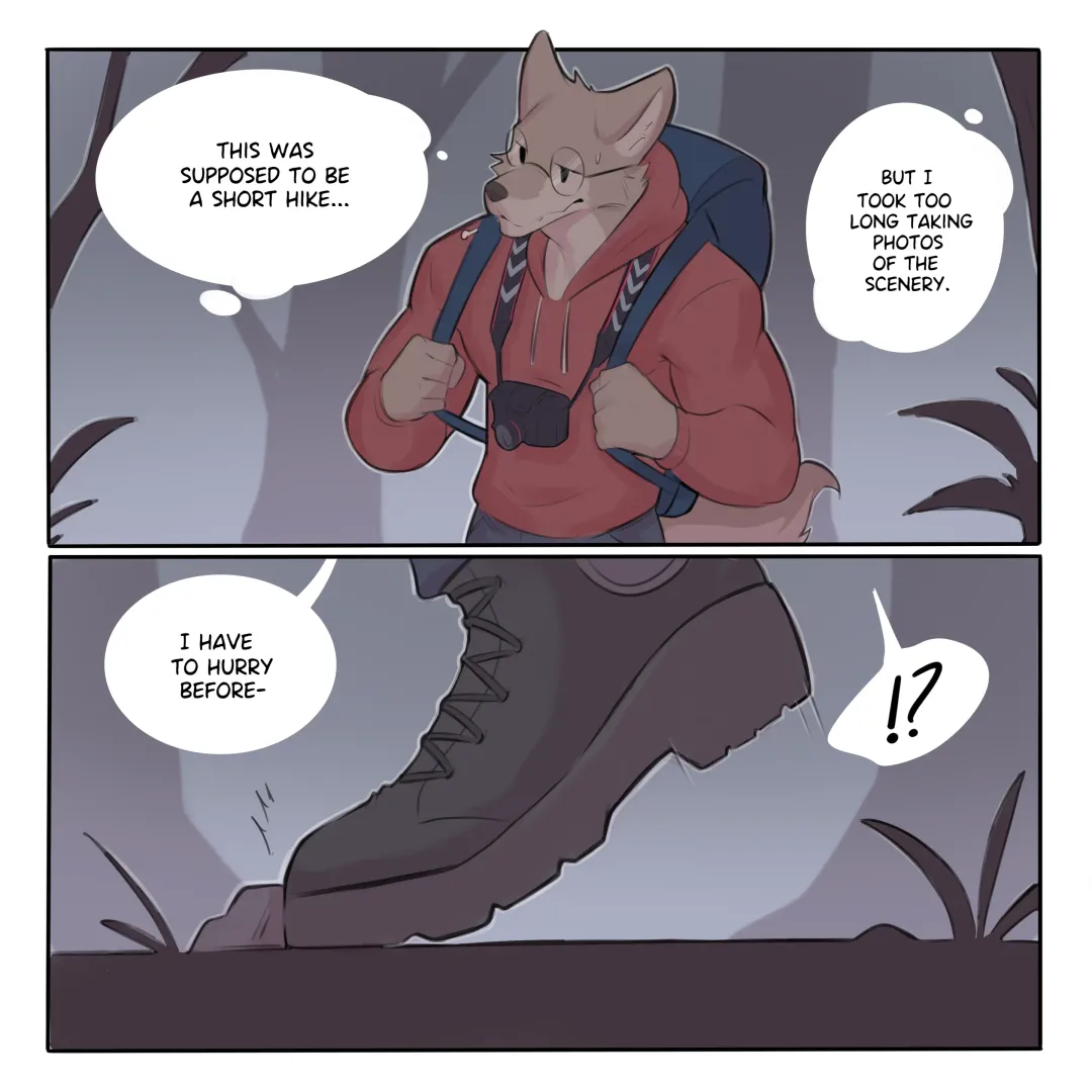 [Wolfanine] A Late Hike Fhentai - Page 1