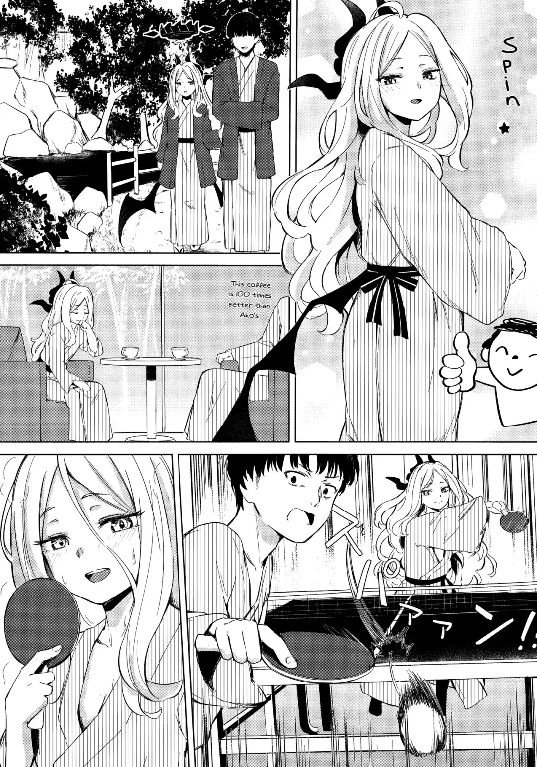 [Funiai Riko] Yukemuri Shimeppori Kojitsu Roten nite Amaenbo Iinchou to | Going to a steamy private outdoor hot spring with a clingy chairwoman Fhentai - Page 6