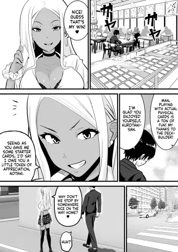 Otaku ni Yasashii Kuro Gal ga Rare Card to Koukan de Sex Sasetekureru ー Nerd-Friendly Choco-Gyaru Will Trade Sex For Rare Cards Fhentai - Page 3