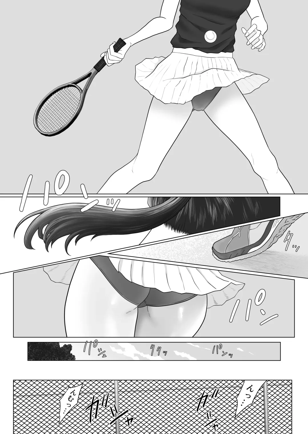 Onna to Futanari no Gakuen 3 Tennis-bu to Suiei-bu Fhentai - Page 4