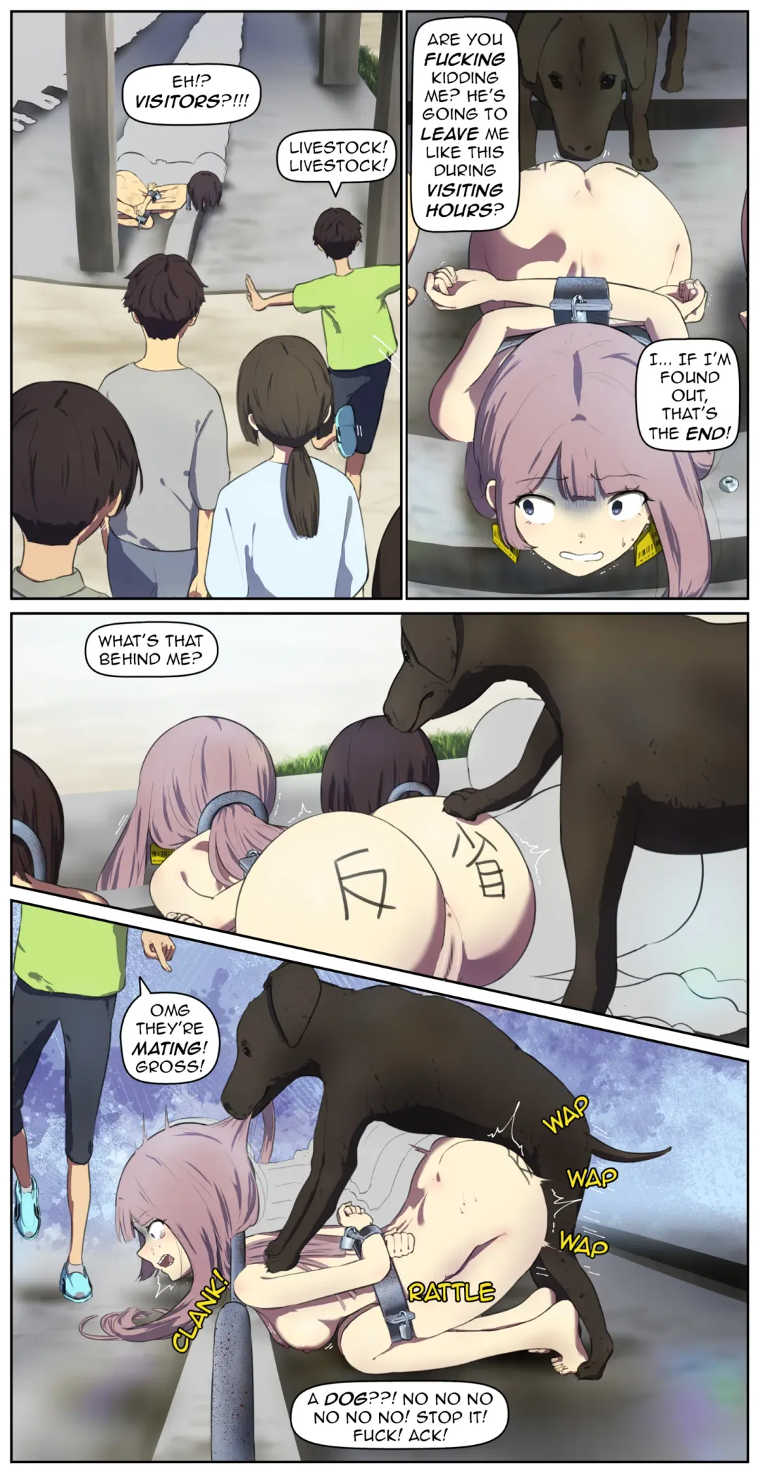[Fest] A life in the barn as punishment for a delinquent girl who has been spoiled until now Fhentai - Page 7