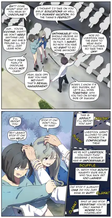 [Fest] A life in the barn as punishment for a delinquent girl who has been spoiled until now Fhentai - Page 12