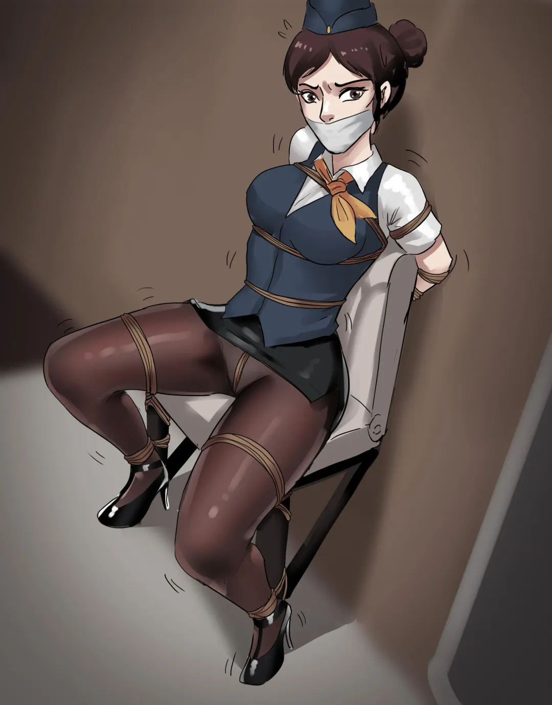 [King] Stewardess 1-2 Fhentai - Page 34