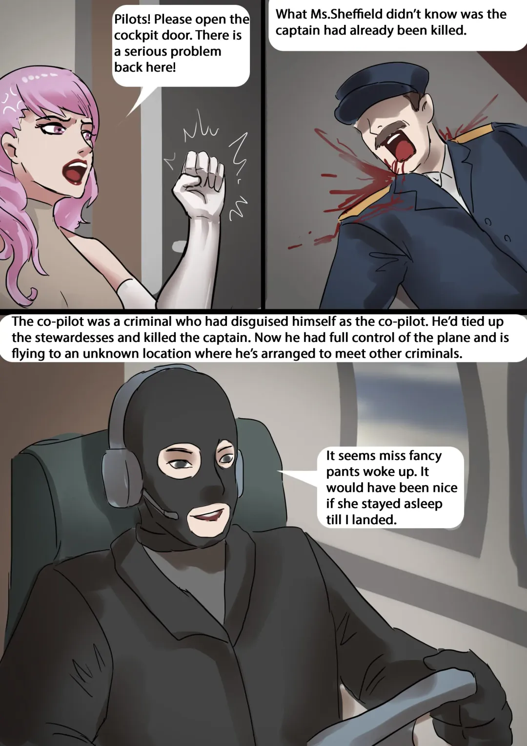 [King] Stewardess 1-2 Fhentai - Page 8