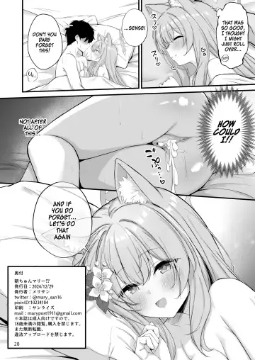 [Mary-san] Asa Chun Mari!? | Mari Morning Delight!? Fhentai - Page 29