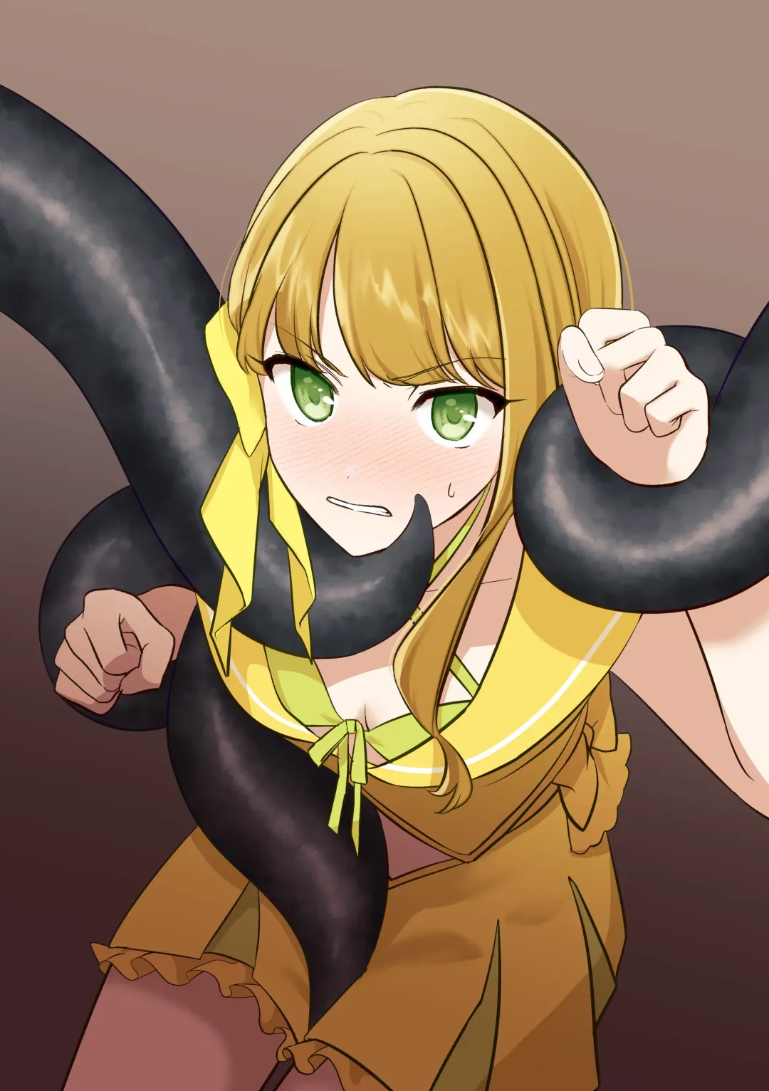 [Kisukekun] Mahou Shoujo VS Aieki Shibori Machine Fhentai - Page 7