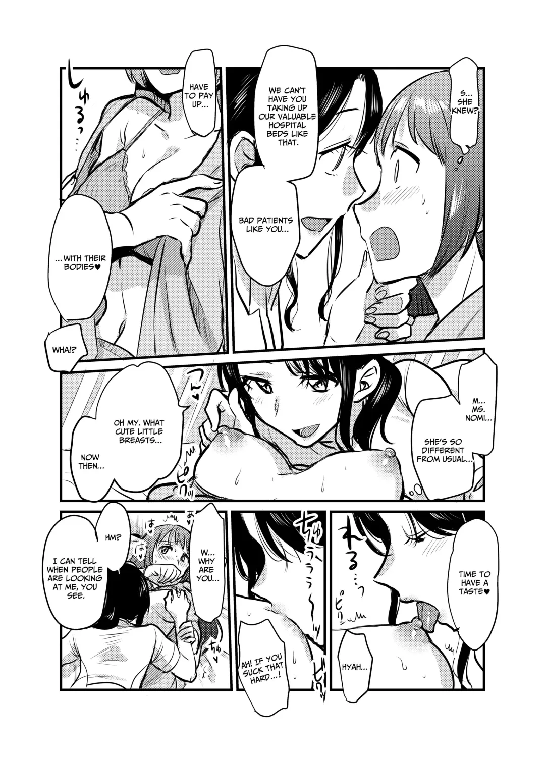 My Kind and Refined Nurse Suddenly Came Into My Room at Night…!? ~Three Heartwarming Yuri Stories~ Fhentai - Page 4