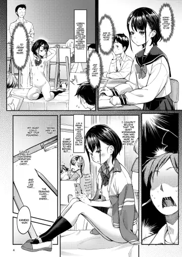 [Tokinobutt] Bijutsu Model-bu no Komagawa-san | The Art Model Club's Komagawa-san Fhentai - Page 4