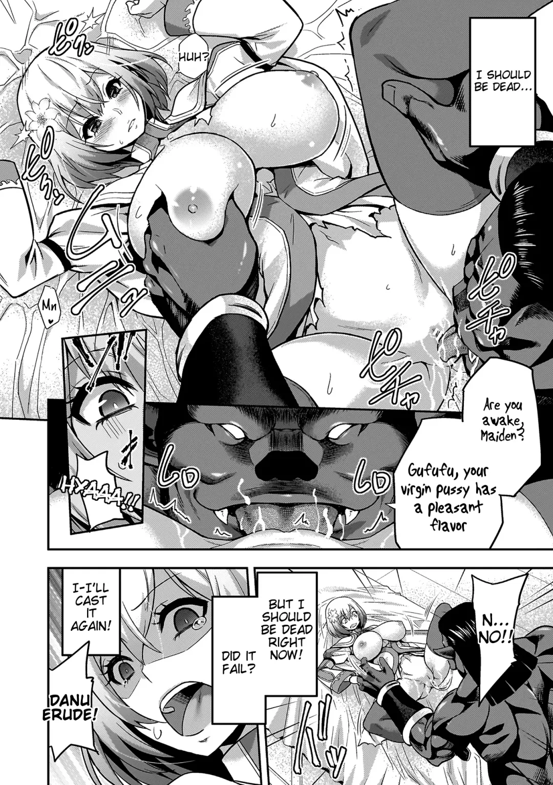 [Yamada Gogogo] ERONA 2 Orc no Inmon ni Modaeshi Miko no Nare no Hate Chapter 1 Fhentai - Page 14