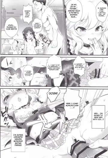 [Tempo Gensui] THE chiDOLM@STER Cinderella Little Girls ~MomoAri Mesugaki Oyako Ecchi SUITE ROOM~ Fhentai - Page 14