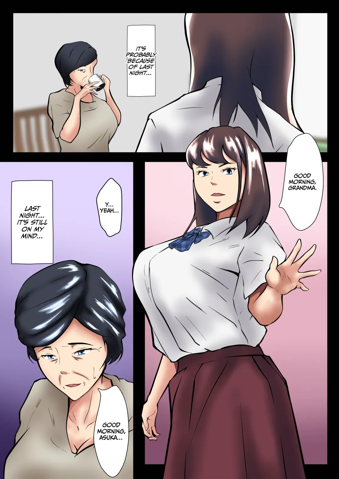 [Shimipan] Tsuma to Gijou wo Kougo ni Idaku Otto, Sore wo Nozoku Soba Fhentai - Page 5