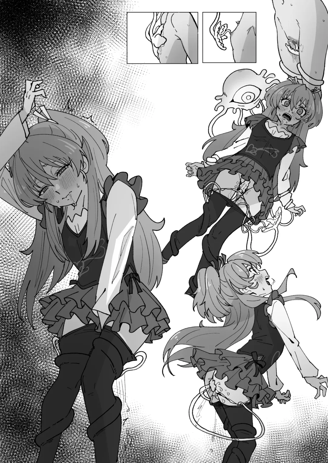 [Ikacream] 透明触手にいじられる響 Fhentai - Page 5