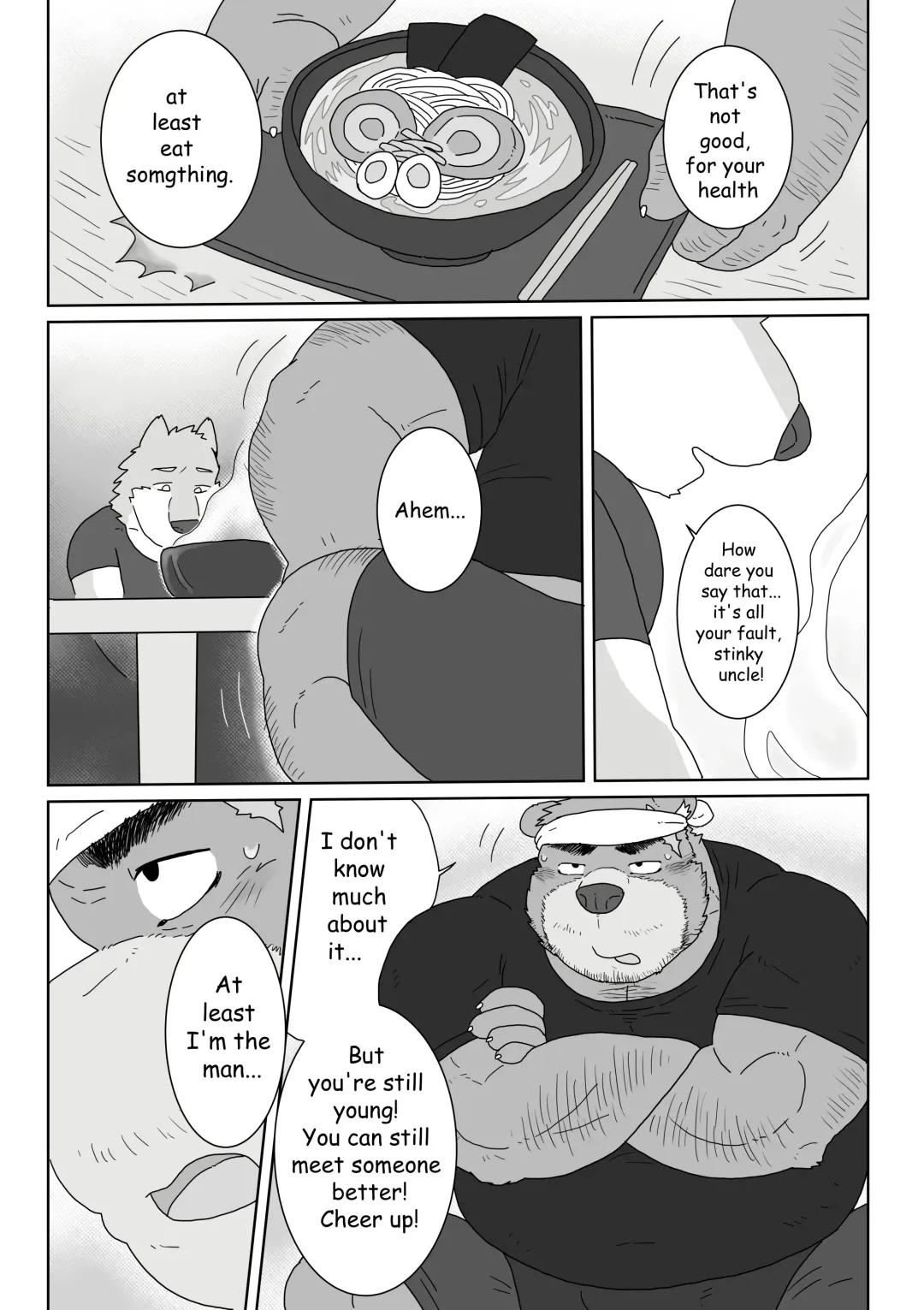 [Renoky] Regarding worked at the uncle bear's ramen shop 2 Fhentai - Page 4